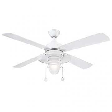 72210 Great Falls 132 cm weißer Deckenventilator für den Außenbereich
