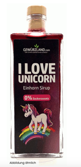 Einhorn Sirup | 0% Zuckerzusatz 6