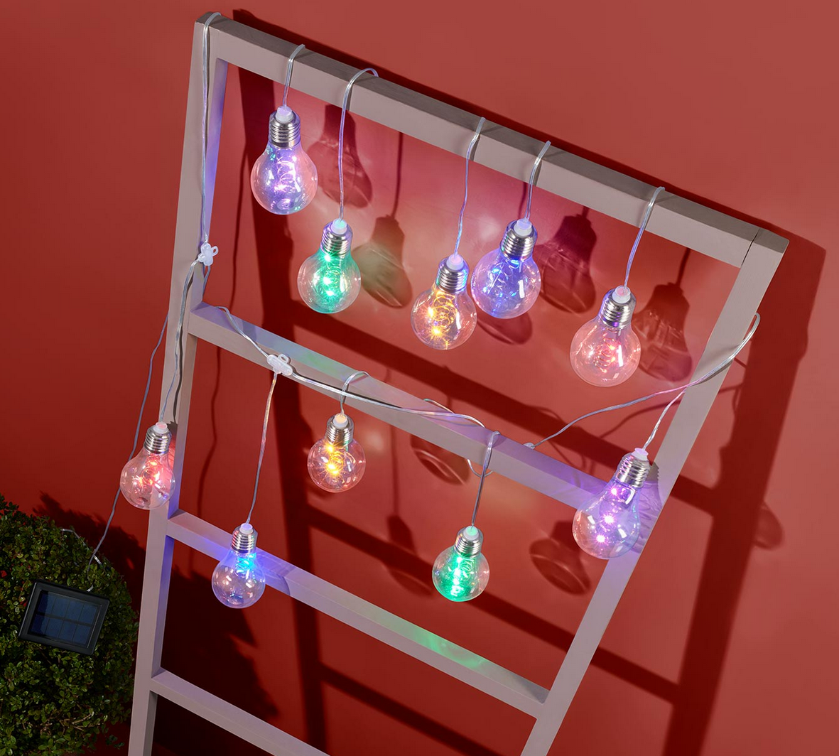 SolarLichterkette bunt Shop Landhaus Look