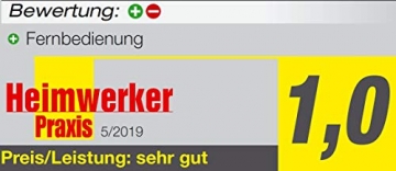 Aktobis Turmventilator WDH-TW1803 - Edles Design, hohe Qualität, Swing- und Timerfunktion - 2