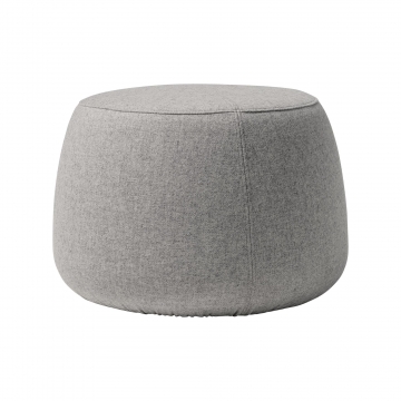 Bloomingville Sit Pouf - hellgrau/Ø54xH38cm
