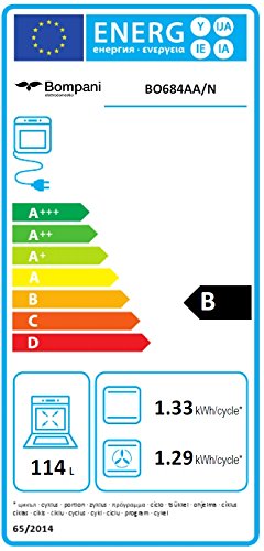 Bompani BO 684 AA Creme Gas Elektro Standherd 90cm/ 114L Volumen / Range Cooker in Nostalgie Look - Gas Kochfeld mit 5 Brennern und zentralem 4 Kw WOK-Brenner/Backofen mit 7 Funktionen/ Erdgas/ Flüssiggas/ Made in Italy/ - 2