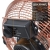 Brandson - Windmaschine Retro Stil - Ventilator im Kupfer Design - Standventilator 32 Watt - Tischventilator Standventilator - hoher Luftdurchsatz - stufenlos neigbarer Ventilatorkopf - 5