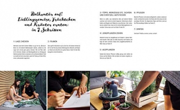 Dein fantastischer Balkongarten: Ernten bis zum Abheben. Kräuter, Blumen, Pilze, knackiges Gemüse und wilde Nützlinge auf deinem Balkon. Alles zu ... sowie viele Gestaltungsideen und DIY Projekte - 4