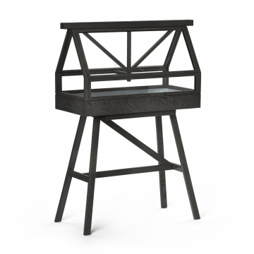 Design House Stockholm - Greenhouse Gewächshaus - Esche dunkelgrau/lackiert/BxHxT 95x135x40cm/Nur für den Innenbereich geeignet!