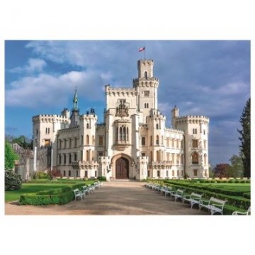 Dino Hluboka Castle 1000 Teile Puzzle Dino-53287