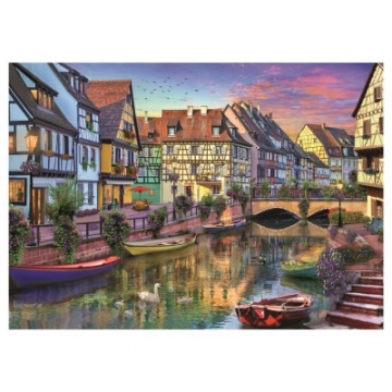 Dino Romantic Early Evening 2000 Teile Puzzle Dino-56123