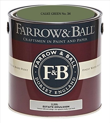 Farrow & Ball CALKE GREEN No. 34 Estate Emulsion 2,5 Liter - 