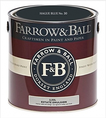 Farrow & Ball Estate Emulsion 2,5 Liter - HAGUE BLUE No. 30 - 1