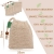 Io Nova 4x Sisal Seifensäckchen | zweifarbige Baumwoll-Labels | natürliches Körper-Peeling - 2