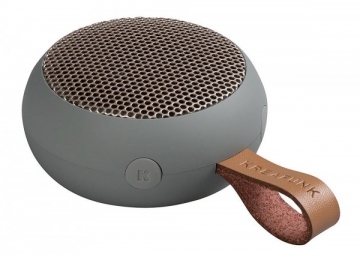 KREAFUNK aGo Grau / Rosègold Bluetooth Lautsprecher klein tragbar USB