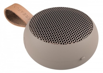 KREAFUNK aGo Ivory-Sand / Rosègold Bluetooth Lautsprecher klein tragbar USB