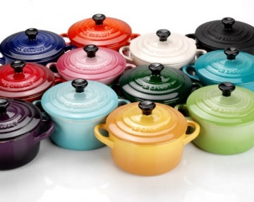 Le Creuset Steinzeug Mini-Cocotte, 200 ml, cassis - 7