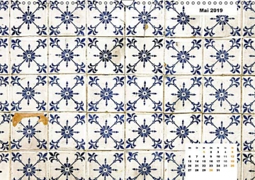 Lissabons Azulejos (Wandkalender 2019 DIN A3 quer): Die traditionellen Fliesen Portugals (Monatskalender, 14 Seiten ) (CALVENDO Orte) - 6
