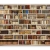 murando Fototapete Bibliothek 250x175 cm Vlies Tapeten Wandtapete XXL Moderne Wanddeko Design Wand Dekoration Wohnzimmer Schlafzimmer Büro Flur Buch Bücher 10110905-29 - 1