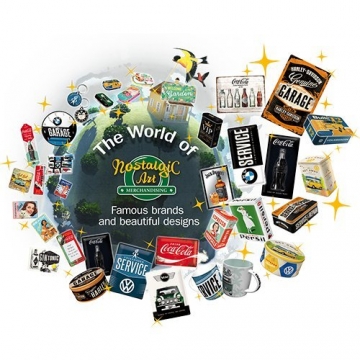 Nostalgic-Art 22271 PfotenSchild - Hunde-Haushalt Regeln, Blechschild 20x30 cm - 5