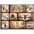 Nostalgic-Art 83058 Coffee & Chocolate - Coffee House, Magnet-Set (9teilig) - 1