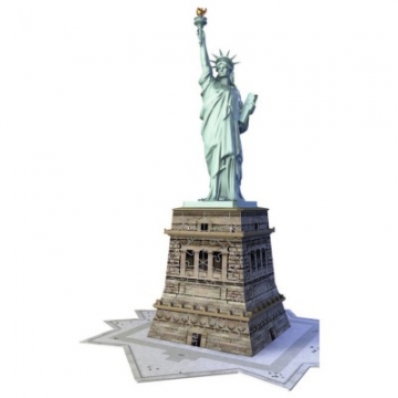Ravensburger 3D Puzzle - New York: Freiheitsstatue 108 Teile Puzzle Ravensburger-12584