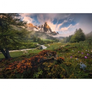 Ravensburger Nature Edition No 17 - Malerische Stimmung im Vallée de la Clarée, Französischen Alpen 1000 Teile Puzzle Ravensburger-15993
