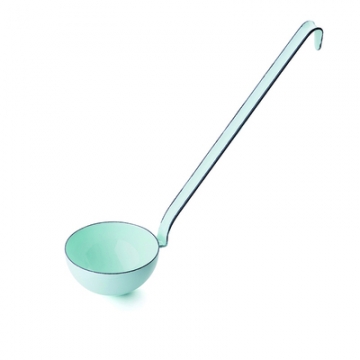 Riess Schöpflöffel 7 cm Emaille Türkis