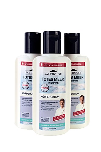 Salthouse Totes Meer Therapie Körperlotion, 250ml, Menge:3er Pack - 1