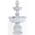 STILISTA® Gartenbrunnen Modell Athene Steinoptik 50 x 48 x 85 cm Springbrunnen inkl. Pumpe - 4